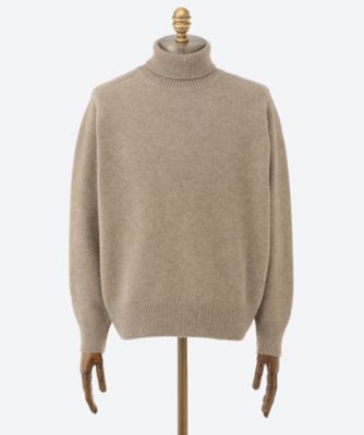 ssstein (Men)/シュタイン セーター EXTRA FINE WOOL WARM KNIT TURTLE NECK LS 25W―46―ST.1290 BEIGE トップス【三越伊勢丹/公式】