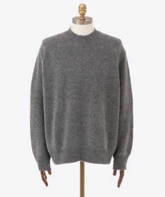 ssstein (Men)/シュタイン セーター CASHMERE/SABLE TWEED KNIT CREW NECK LS 25W―53―ST.1310 GREY トップス【三越伊勢丹/公式】