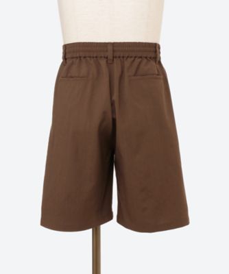 ショートパンツ WOOL TROPICAL 2PLEATED
