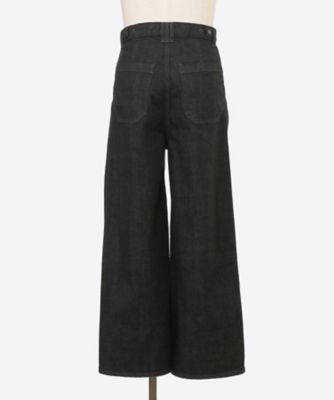 【新品未使用タグ付き】CTHY WOOL DENIM WIDE TROUSERS WOOL DENIM WIDE TROUSERS | CTHY