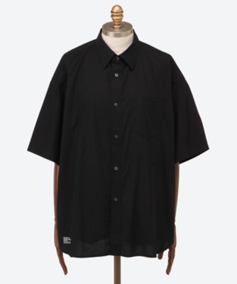 トップス CORPORATE UNIFORM S/S SHIRT BLACK Fresh Service CORPORATE UNIFORM S/S SHIRT [BLACK] - Fresh