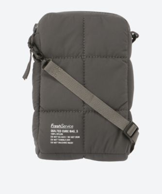 ＜FreshService (Men)＞カジュアルバッグ　ＱＵＩＬＴＥＤ　ＣＵＢＥ　ＢＡＧ＿Ｓ　２５Ｗ―６―ＦＳＰ２５３―９０１８７