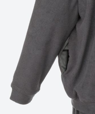 スウェット上下 UTILITY PILE CARDIGAN SET