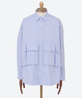 カジュアルシャツ DRY OXFORD FLAP POCKET L／S