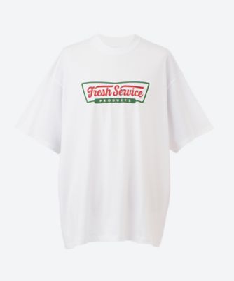 ＜FreshService (Men)＞カットソー　ＣＯＲＰＯＲＡＴＥ　ＰＲＩＮＴＥＤ　Ｓ／Ｓ　ＴＥＥ　“ＤＩＮＥＲ”　２５Ｗ―２９―ＦＳＣ２５３―７００１５