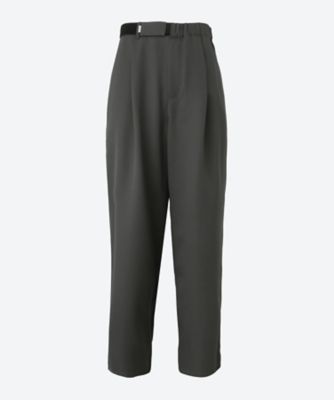 パンツ Scale Off Wool Wide Chef Pants