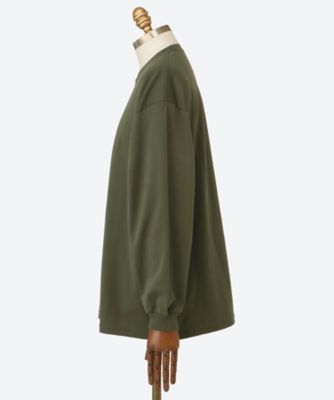 ぐらページ カットソー Brushed Mockrody Crew Neck L