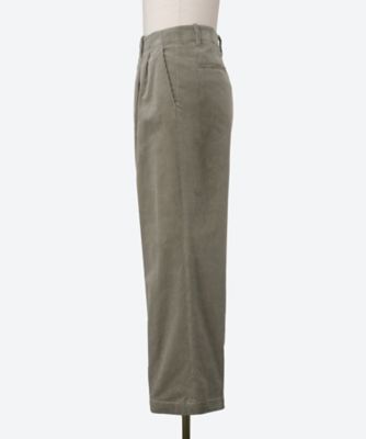 パンツ Suvin Corduroy Wide Straight Trousers Suvin Corduroy Wide Straight Trousers – Graphpaper