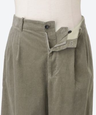 パンツ Suvin Corduroy Wide Straight