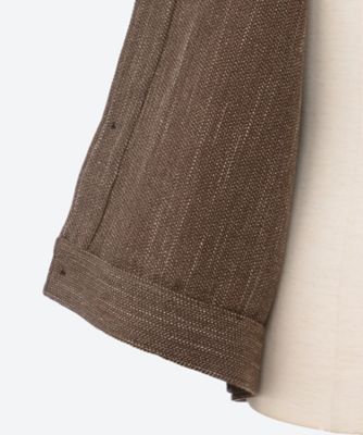 ブルゾン MELANGE WOOL WORK SHIRT