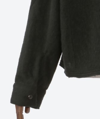 カジュアルシャツ SHAGGY ZIP UP SHIRT 25W―8 