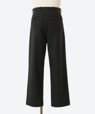 パンツ Wool Flannel Wide Trousers 25W