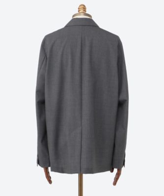 ジャケット・アウター eaphi SOFT WOOL TAILOR COAT ジャケット WOOL TORPICAL TAILORED
