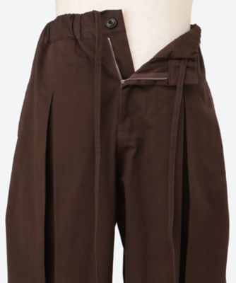 パンツ BOX PLEAT TROUSER 25W―2―S011 | sage