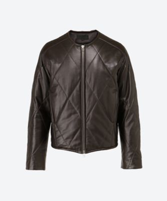 【送料無料】Omar Afridi (Men)/オマールアフリディ ブルゾン VITO BLOUSON 5―AW25―LTH―102―01 MAHOGANY コート・ジャケット【三越伊勢丹/公式】