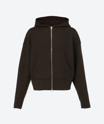 Omar Afridi (Men)/オマールアフリディ パーカー ORDO KNITTED PARKA 13―AW25―KNT―106―02 DK BROWN トップス【三越伊勢丹/公式】