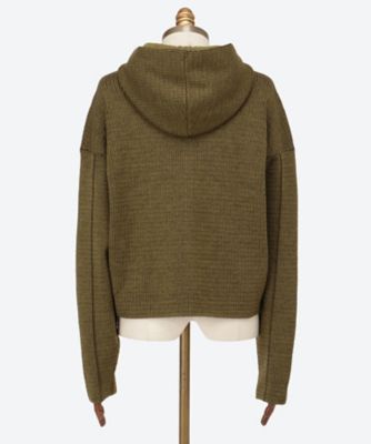 パーカー ORDO KNITTED PARKA 14―AW25―KNT