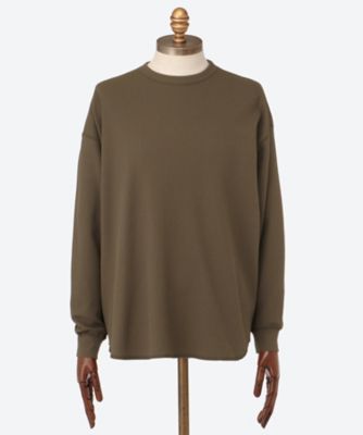 DAIWA PIER39 (Men)/ダイワ ピア39 カットソー TECH THERMAL CREW L/S 25W―5―BE―34025W BROWNKAHKI トップス【三越伊勢丹/公式】