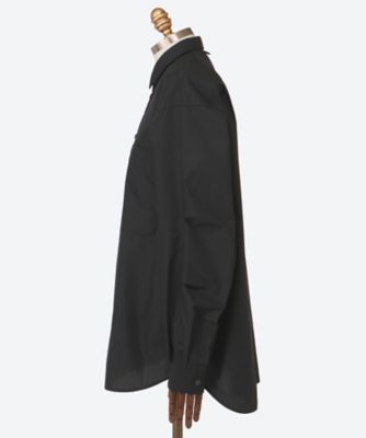 DAIWA PIER 39 BLACK シャツ M シャツ TECH REGULAR COLLAR SHIRT L