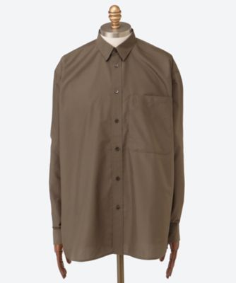 DAIWA PIER39 (Men)/ダイワ ピア39 シャツ TECH REGULAR COLLAR SHIRT L/S 25W―8―BE―83025W BROWNKAHKI トップス【三越伊勢丹/公式】