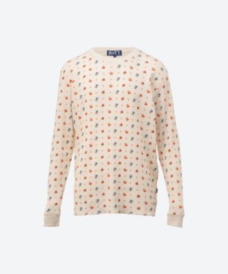 BoTT (Men)/ボット カットソー 25W―6―Flower Thermal Natural トップス【三越伊勢丹/公式】