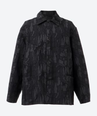 別注】CARUSO ウール リネン ジップブルゾン