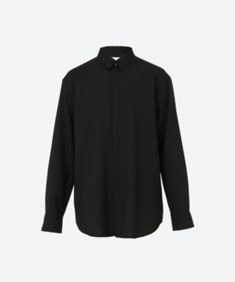 OVERCOAT (Men)/オーバーコート シャツ WOOL SHIRT 25W―1―F25T01―NKWS BLACK トップス【三越伊勢丹/公式】