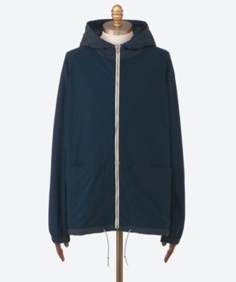 【極美品】TANAKA 1.2.3Jean Jacket MID WASHED☆ ブルゾン Hooded Jacket 25W―2―S25FA011