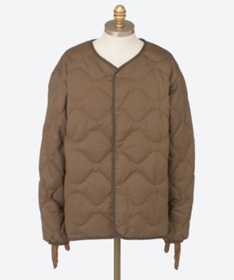 送料無料】ブルゾン Reversible Down Cardigan