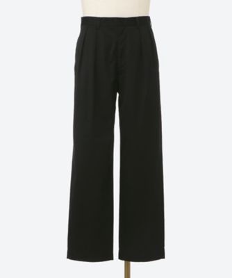 nanamica (Men)/ナナミカ パンツ Double Pleated Chino Pants 25W―16―S24FC054 Black パンツ・ズボン【三越伊勢丹/公式】