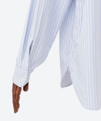 シャツ Button Down Stripe Wind Shirt