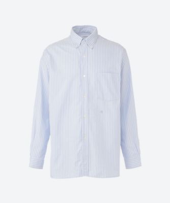 nanamica (Men)/ナナミカ シャツ Button Down Stripe Wind Shirt 25W―18―S25SG090 Navy トップス【三越伊勢丹/公式】