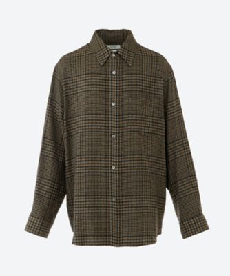 ＜SYSTEM（Men）＞カジュアルシャツ　ＫＨＡＫＩ　ＣＨＥＣＫ　ＳＨＩＲＴ　２５Ｗ―４―ＳＨ２Ｆ９ＷＳＨＴ０６Ｍ