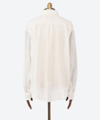 OUR LEGACY COCO SHIRT シアーシャツ M2222CW Our Legacy - Coco Shirt Off White Air Cotton