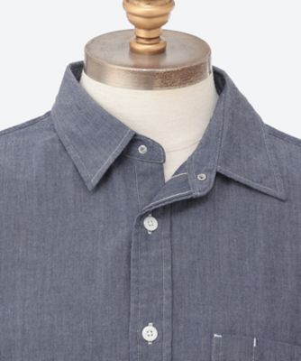 カジュアルシャツ Regular Collar Chambray