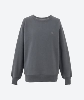 THE NORTH FACE PURPLE LABEL (Men)/ザ・ノース・フェイス パープルレーベル カットソー Field Crewneck Sweatshirt 25W―30―N24FH060 Asphalt Gray トップス【三越伊勢丹/公式】