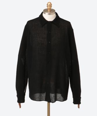 ガブリエラコールガーメンツ　ウールシャツ シャツ NO．197 WOOL CRUSHED SHIRT