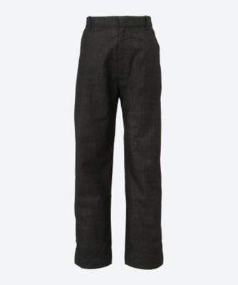 Massimo Osti Studio/マッシモ オスティ スタジオ PANTS IN WOOL GUM 25W-8-19MMPA032A-006255G 05BLACK パンツ・ズボン【三越伊勢丹/公式】