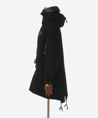 gadidanoniem SUNE / BLACK ハーフコート GADID ANONIEM SUNE / BLACK