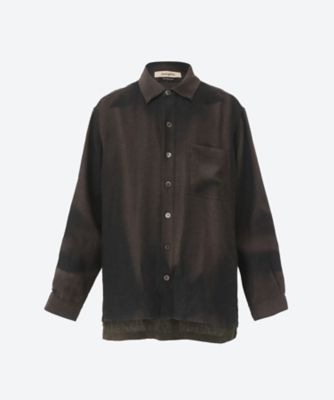 ＜JiyongKim（Men）＞シャツ　ＳＵＮ－ＢＬＥＡＣＨＥＤ　ＣＯＮＶＥＲＴＩＢＬＥ　ＣＯＬＬＡＲ　ＪＡＣＫＥＴ　２５Ｗ－１０－ＪＫ２５ＡＷＴＯ０４
