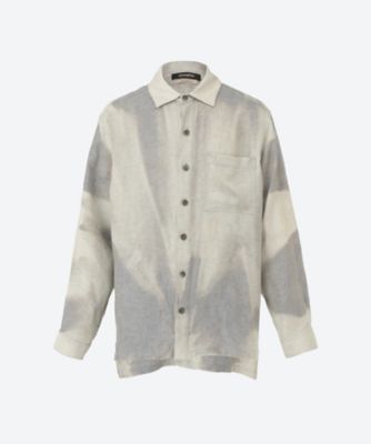 ＜JiyongKim（Men）＞シャツ　ＳＵＮ－ＢＬＥＡＣＨＥＤ　ＦＲＯＮＴ　ＰＯＣＫＥＴ　ＳＨＩＲＴ　２５Ｗ－１１－ＪＫ２５ＡＷＴＯ０５
