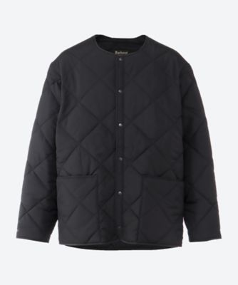 【送料無料】KAPTAIN SUNSHINE (Men)/キャプテンサンシャイン ブルゾン Quilted Jacket 25W-3-KSxBarbour03 Black コート・ジャケット【三越伊勢丹/公式】