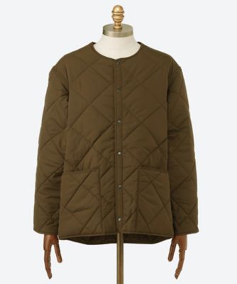【送料無料】KAPTAIN SUNSHINE (Men)/キャプテンサンシャイン ブルゾン Quilted Jacket 25W-3-KSxBarbour03 Khaki コート・ジャケット【三越伊勢丹/公式】