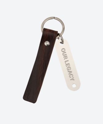 ＜OUR LEGACY (Men)＞キーリング　ＲＩＮＧ　ＫＥＹＲＩＮＧ　２５Ｗ－１５－Ａ４２５８ＲＢＬ