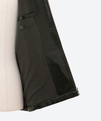 ジャケット Vegan Leather Jacket 25W－4－A1