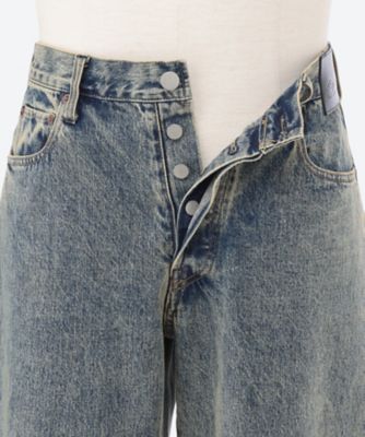 【M】DEFORMATION WIDE VINTAGE DENIM JEANS パンツ DEFORMATION WIDE DENIM JEANS