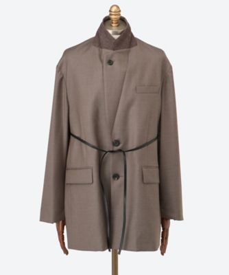 ジャケット EXTRA FINE WOOL OVERSIZED