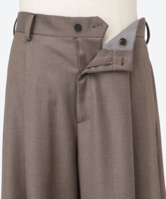 カジュアルパンツ EXTRA FINE WOOL EXTRA WIDE