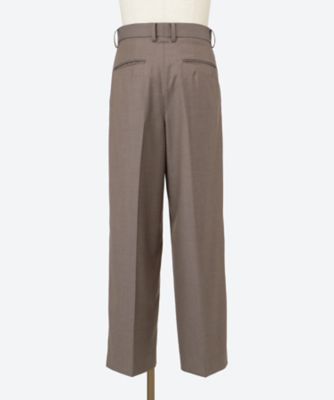 カジュアルパンツ EXTRA FINE WOOL LONG WIDE