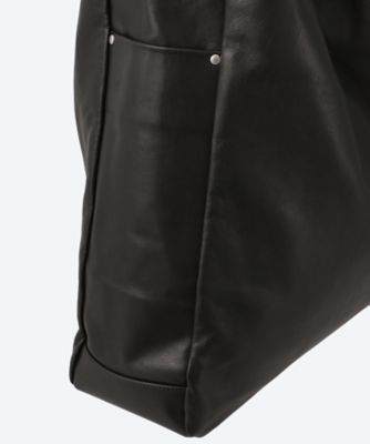 カジュアルバッグ LEATHER SHOULDER BAG 26S